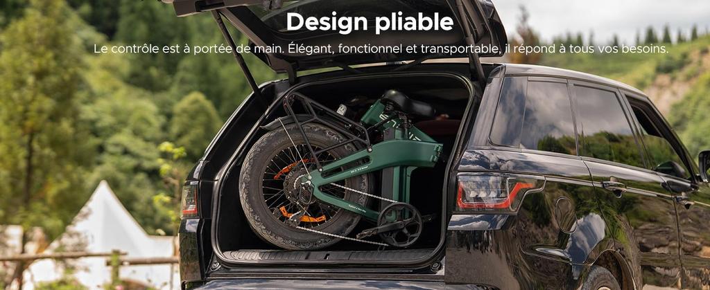 ENGWE Folding Electric Bicycle, 48V 13.5Ah Battery, Range Up To 120km, Foldable Design, All-terrain Application, EP-2 3.0 Boost