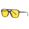 Fashion Square Pilot Sunglasses Women Oversized Double Bridge Big Sun Glasses Unisex Shades Eyewear UV400
