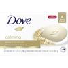 Dove Calming Oatmeal & Milk Scented Beauty Bar, 106g, 4 Pieces