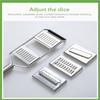 Multifunction Vegetable Slicer Stainless Steel Grater Cutter Shredders Carrot Grater Kitchen Accessories 3-In-1
