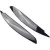 Sopraccigli Neri in Plastica Per BMW Serie 1 E87 E88 E81 E82 Palpebre Sopraccigli 2008-13