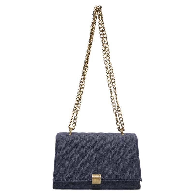 

Stylish Checked Small Square Bag For Women With Unique Design Ideal For 2024 Fall Fashion In Deep Blue And Light Blue темно-синий