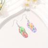 6/9/12pcs Soft Ceramic Material Summer Beach Slipper Pendant, Charming and Colorful Polymer Clay Slipper Pendant,
