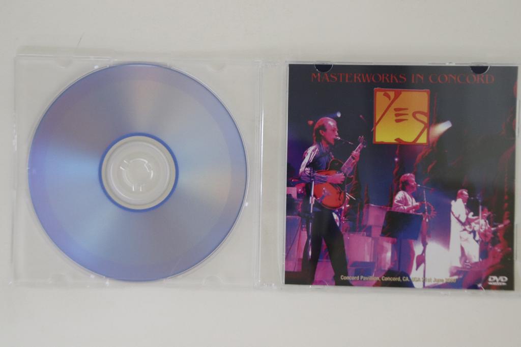 DVD YES - Masterworks In Concord NONE NOT ON LABEL Unknown Rock Used