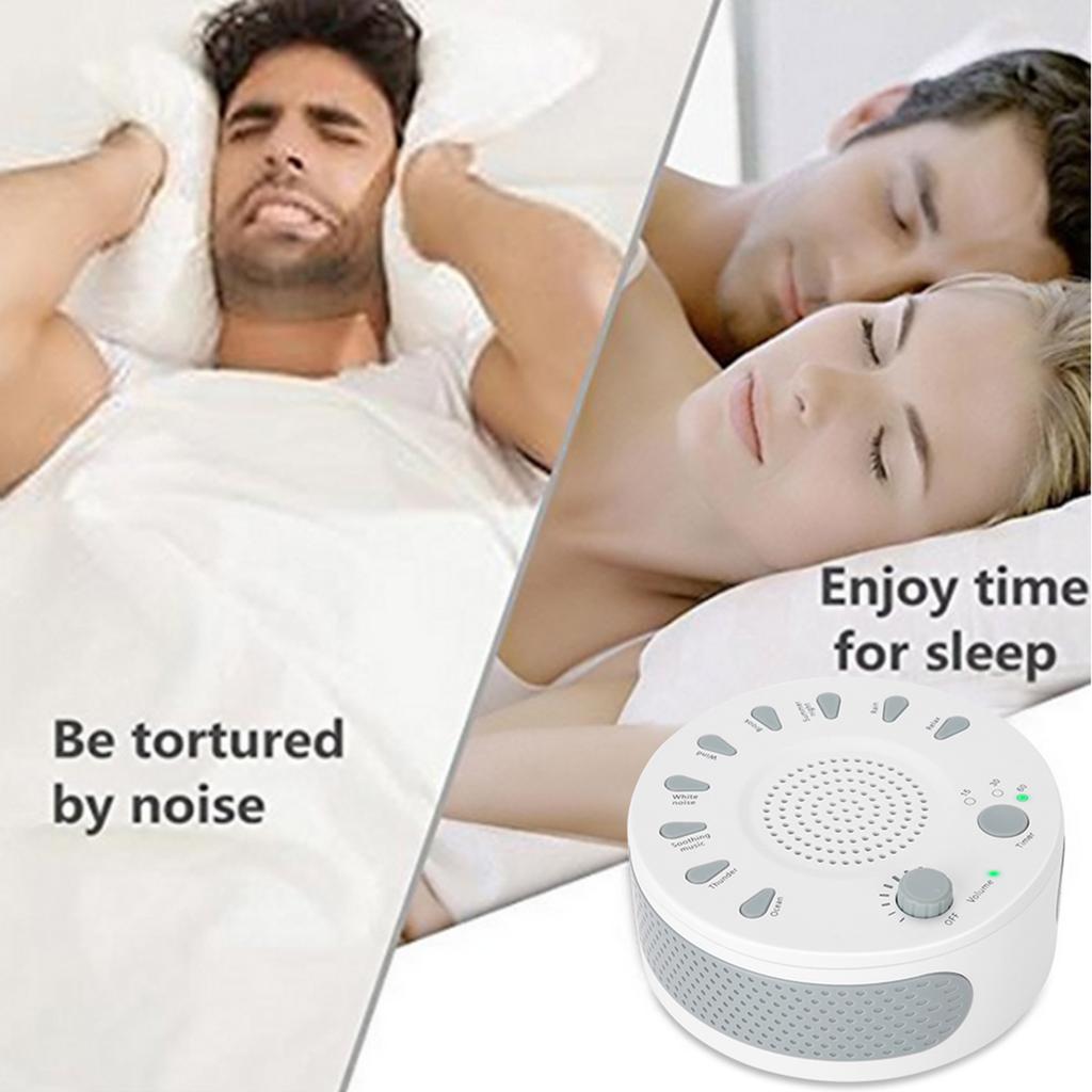 Bílý šum Spánek Relax Zvuková terapie Lázně Dítě Snadný spánek Relaxace Uklidňující pomůcka Stroj