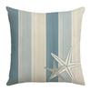 New Spring and Summer Pillow Case Small Fresh Modern Simple Plant Ocean Shell Home Pillow Case