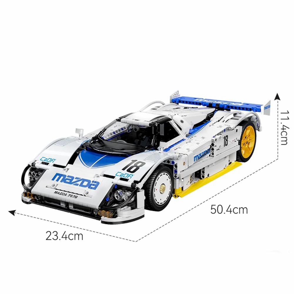 

1:10 Technical Auto 787B Endurance Racing Car Model Kit,1797PCS Sportscar Hypercar Building Blocks Brick Puzzle Toys Kids Gift