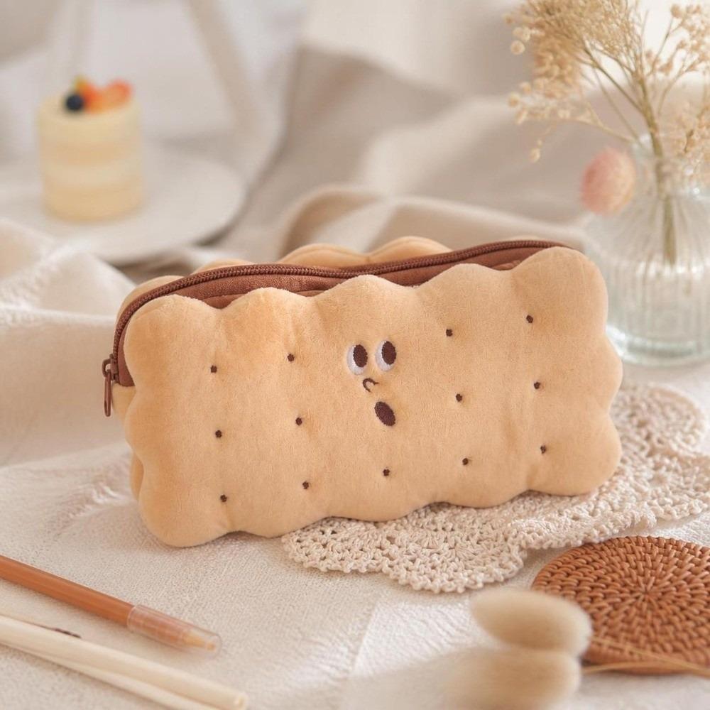 Cartoon Design Pencil Box Large Capacity Makeup Storage Bag Kawaii Stationery Bag School