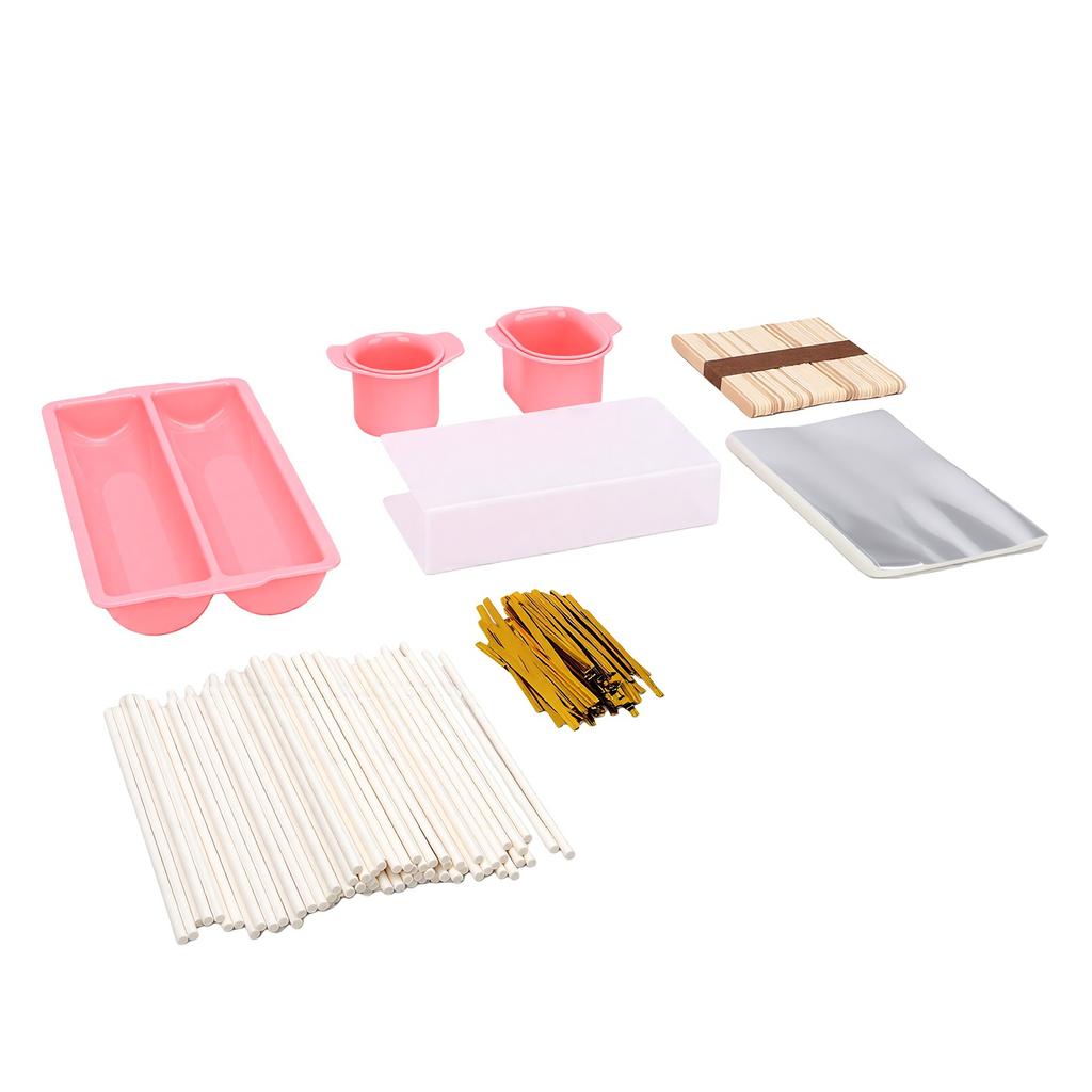 Cake Pop Formen Set Backzubehör Set für Geburtstage Hochzeiten Feiertags-Dessertzubereitung