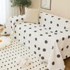Sofa Cover for All Seasons, Printed Waffle Cushion, Non-slip All-in-one All-inclusive Sofa Cover Cover