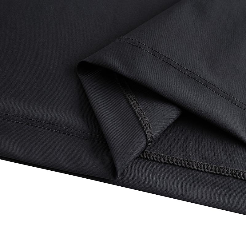 Anta Black Minimalist Lightweight Breathable Sports T-Shirt Men Tops 152627129-4