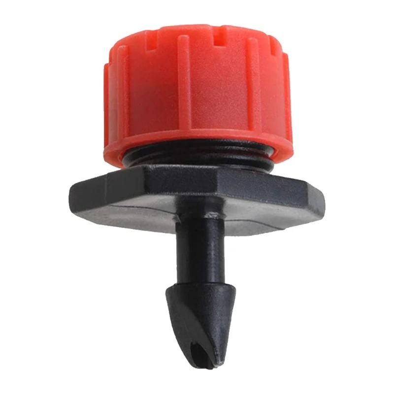 

80 шт. Регулируемые капельницы для полива 8-луночные распылители Эмиттер Сад Микрокапельная система полива Балкон Двор Поливочная насадка Bule 0-70L, 50pcs