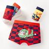 4 Pezzi/Set Biancheria Intima Bambini Ragazzi Cotone Boxer Corti Bambini Cartone Animato Auto Slip Bambino Boxer Traspiranti Slip