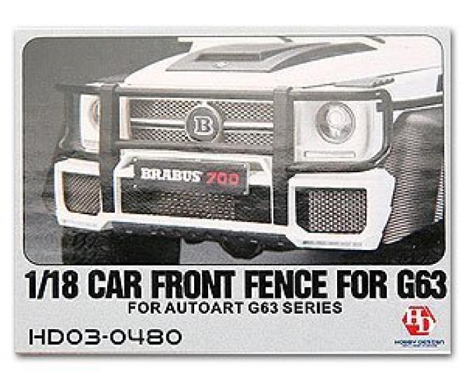 Hobby Design Scale Brabus G63 Front Fence 1/18 Mercedes-Benz (Autoart HD03-0480)