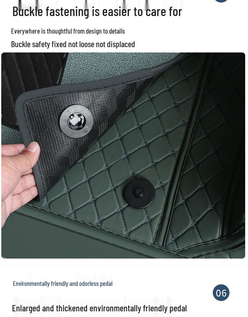 Beijing BJ40 Foot Mats: Fully Enclosed, 26 Models, Range-Extended Edition, New Car Accessories