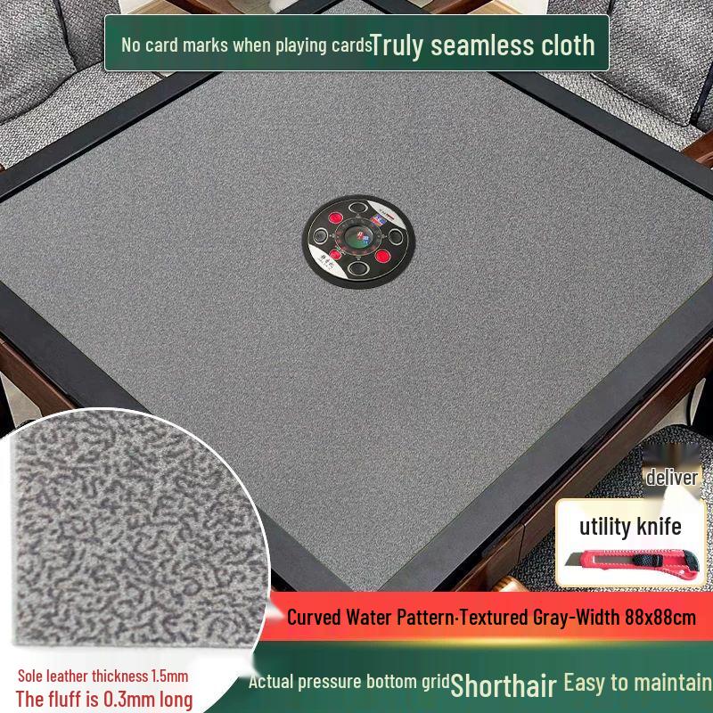 Qiu Qiao Thickened Velour Silent Mahjong Table Cloth