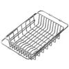 Retractable Stainless Steel Sink Basket and Dish Drying Rack for Kitchen Use