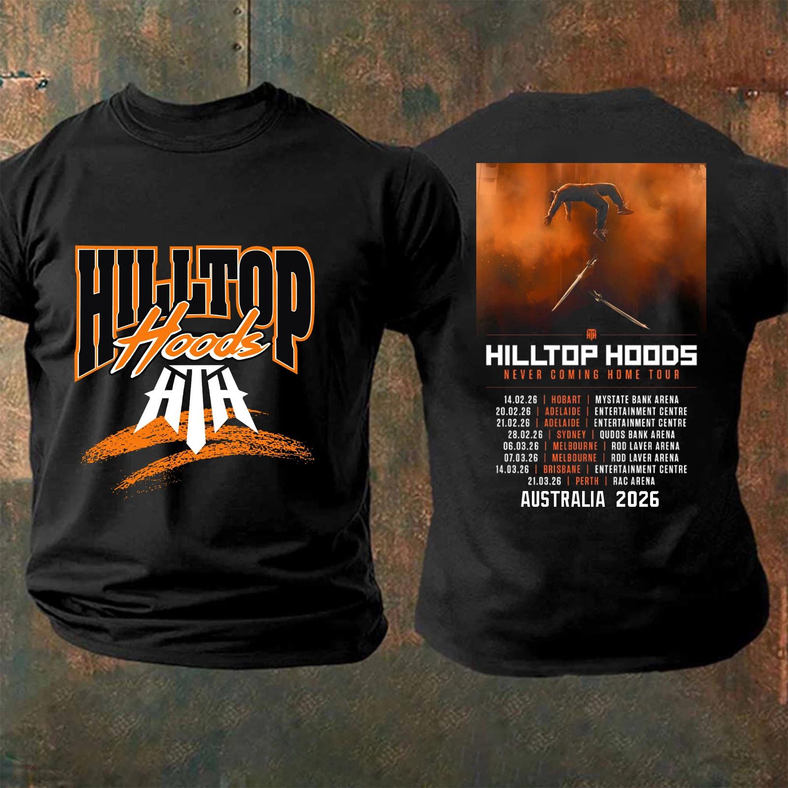 Hilltop Hoods 2026 Tour Australia Sided T-Shirt XXL