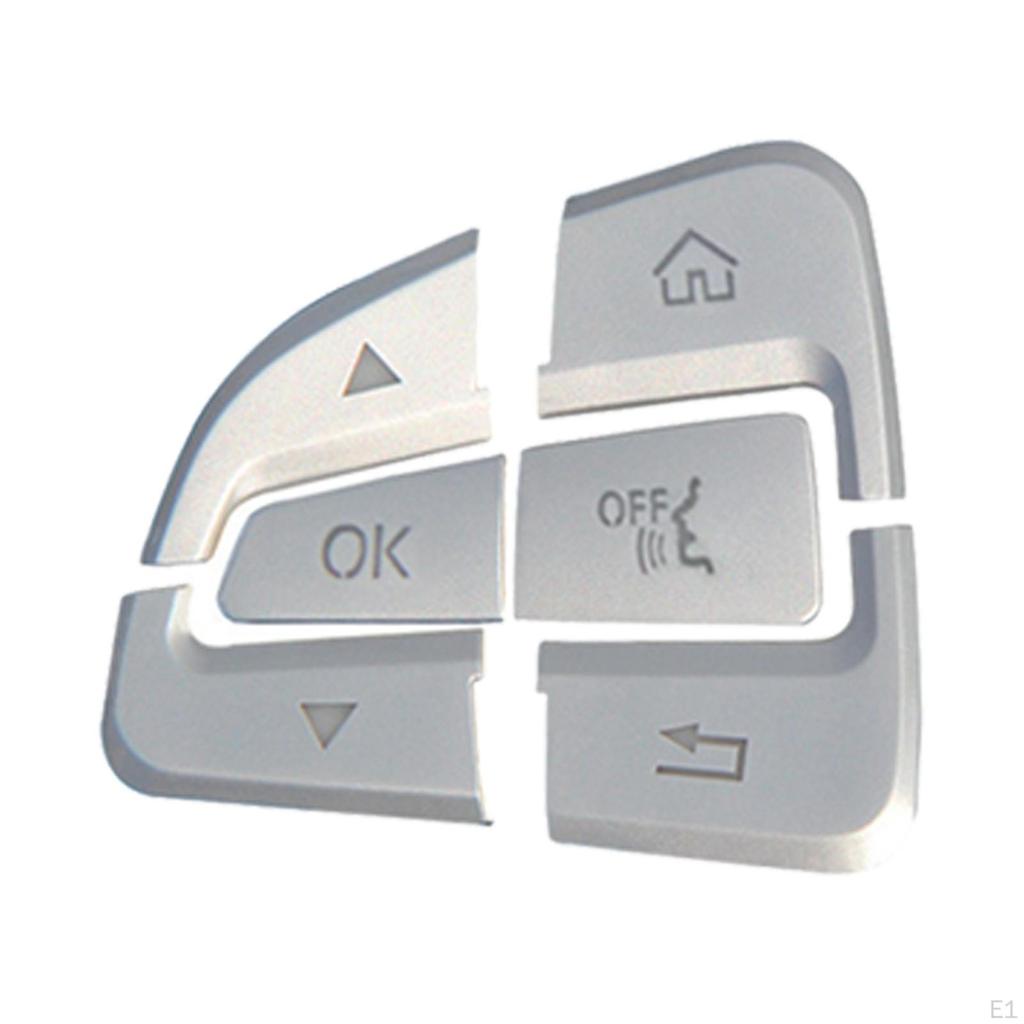 Automobile Steering Wheel Button Lnner Decoration 12Pcs Fit for GLC GLE GLS Accessories Spare Parts