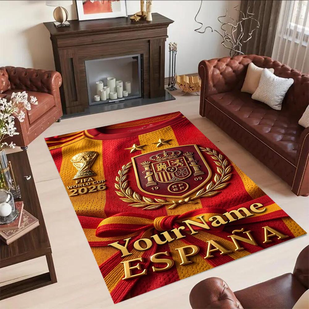 Galatasaray Customize Your Name Carpet Suitable For Balcony Foyer Outdoor Playrooms Antislip Carpet Anime Office Decor Wedding Party Gift