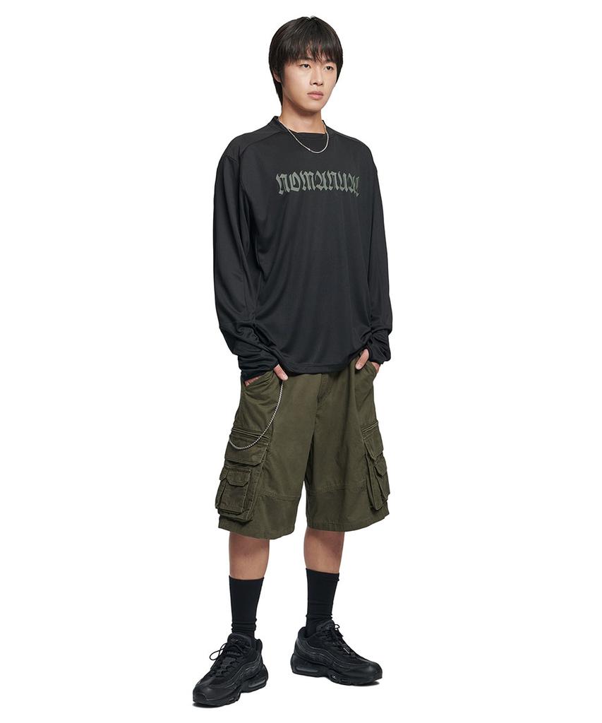 Nomaenyueol Static Mesh Long Sleeve - Black