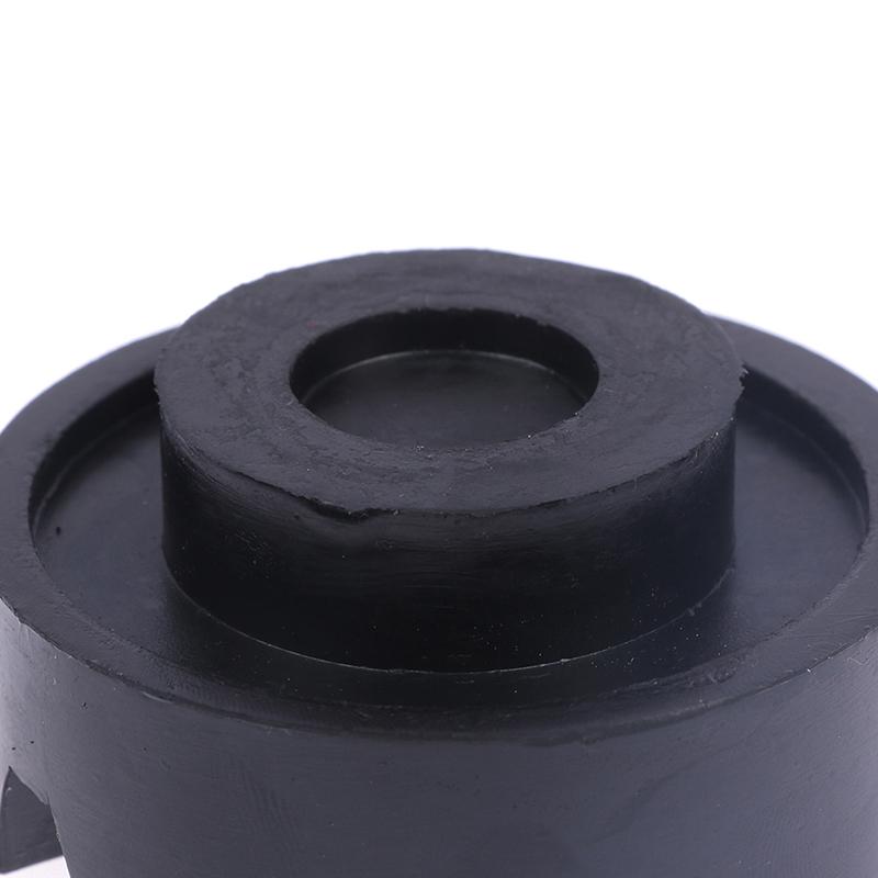 Universal Car Lift Jack Stand Rubber Pads Black Rubber Slotted Floor Jack Pad Frame Rail Adapter
