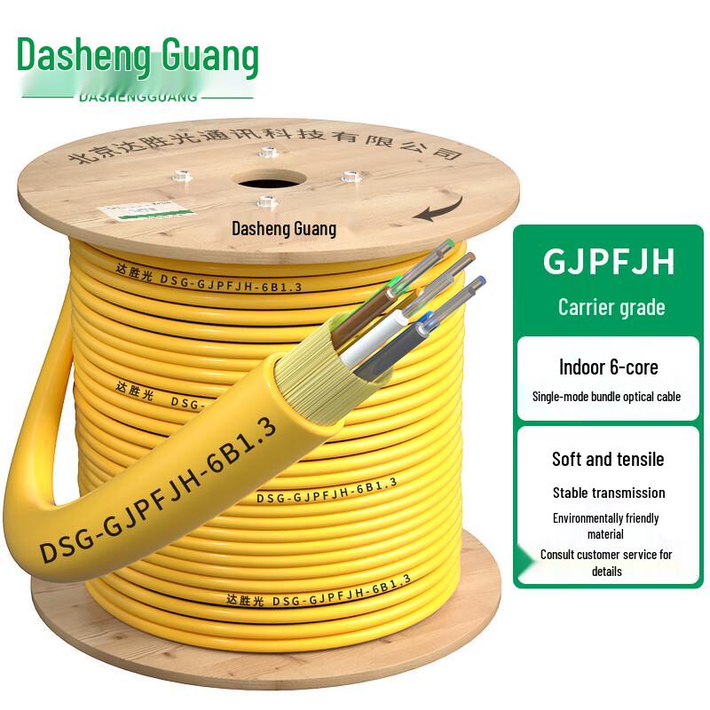 Dasheng Light Indoor Single-mode Aramid Fiber Optic Cable