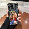 One Piece Luffy Cute Funda Back Phone Cover Case for Samsung Galaxy S24 Plus S23 FE S25 Ultra S21 S20 FE S26 Note 20 Ultra 10+