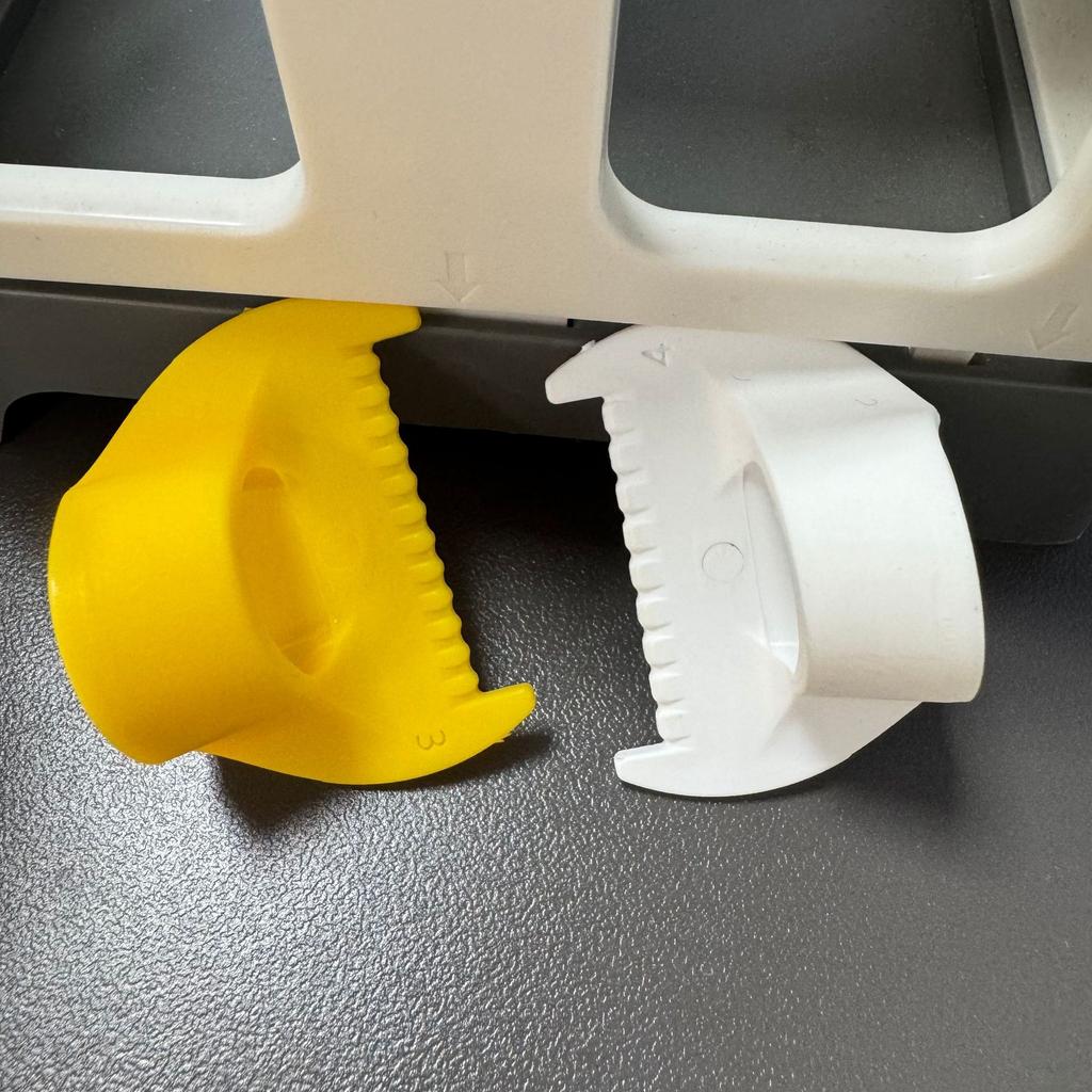 1 st 3D-printade sömnadsmallar för gör-det-själv-kviltning och lapptäcke Plastlinjalguide