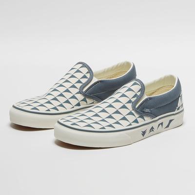Barnes Slip On   Checkerboard Blue  Marshmallow  Vn000ct57z21
