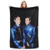 Flannel Throw Blanket Marcus And Martinus Unforgettable Eurovisions Sweden Blankets Soft Bedspread for Bed Living Room Home
