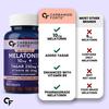 Carbamide Forte Melatonin 10 Mg Sleeping Pills with Tagar 250 Mg | Sleep Supplement for Men & Women - 60 Veg Tablets.