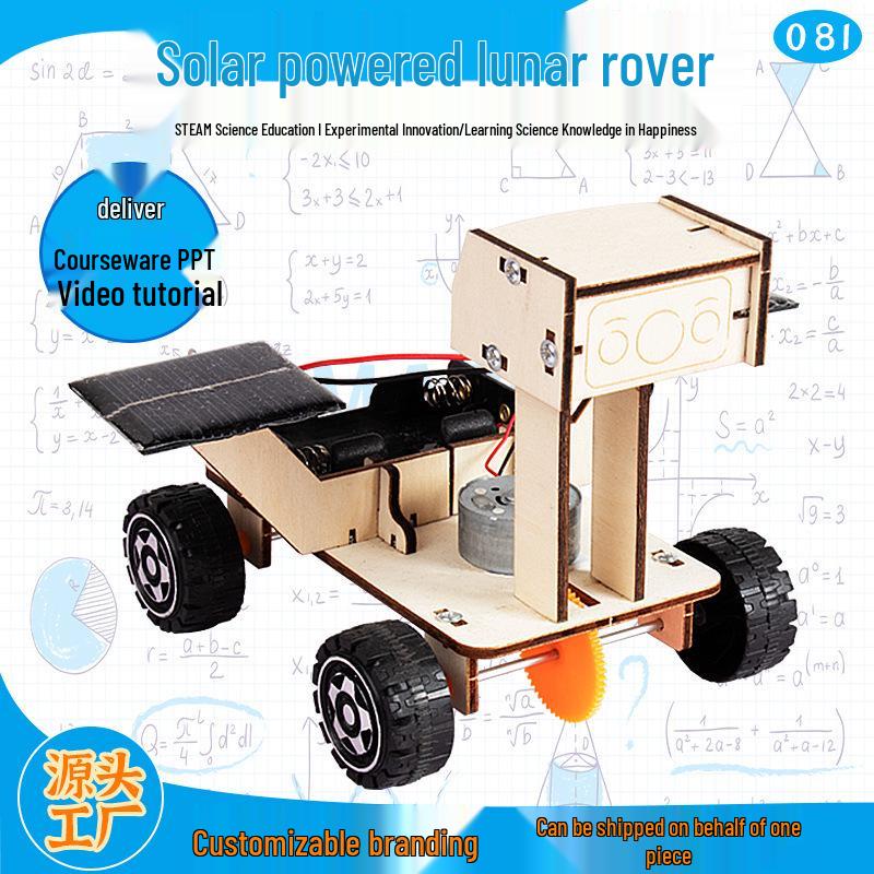 DIY Solar Moon Rover Kit: Explore Space with a Handmade Mars Rover Science Experiment for Kids