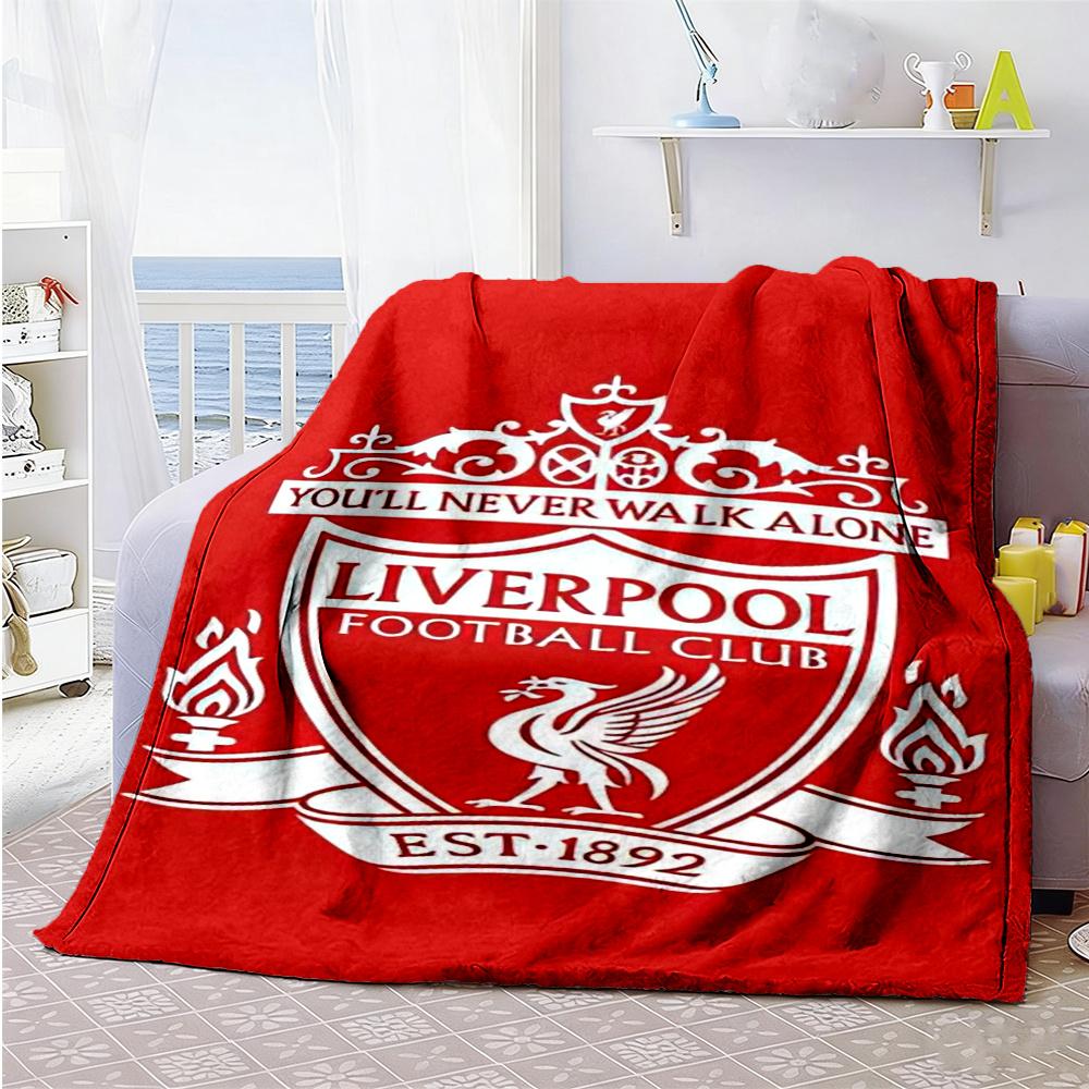 Liverpool Football Blanket Ultrasoft Perfect For Office Chair Sofa Picnics Four Seasons Multipurpose Warmthful Decor Gifts For Family Or Friends