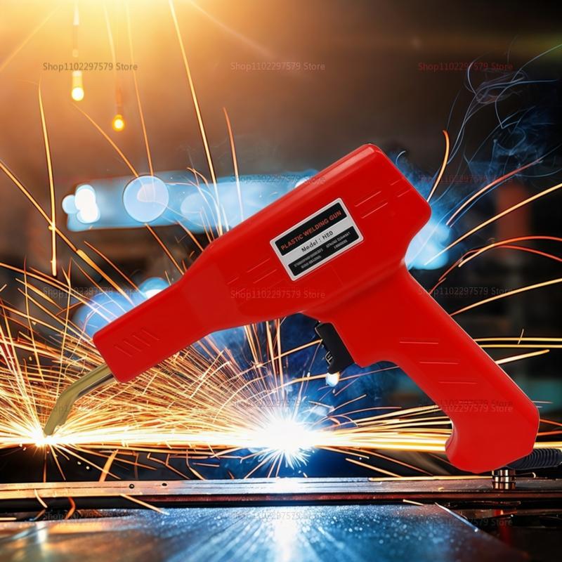 Plastic Welder Welding Machine for Car Bumper Repair Soldering Gun with 4 Types Staples Automotive Plastic Repair Tools
