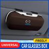 Exclusive for Mazda 3 6 CX5 Cx8 CX9 CX30 CX50 CX70 CX90 RX7 RX9 MX5 MX30 Sunglasses Holder Sun Visor Clip On ABS Eyeglass Case