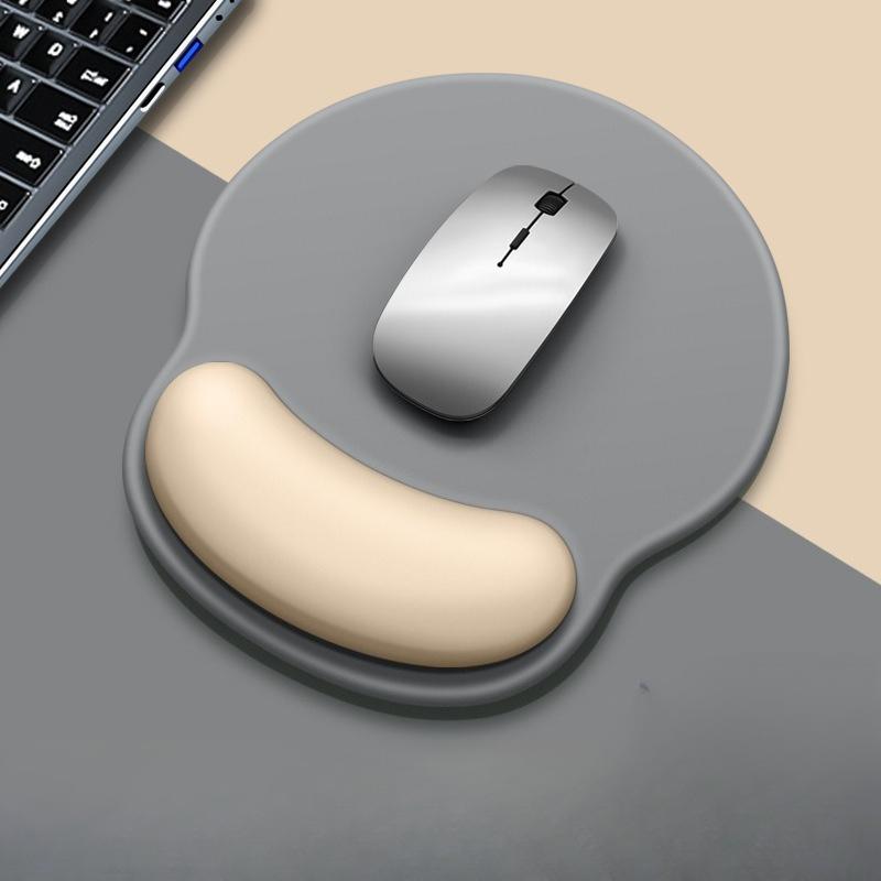 Gradient Mouse Pad Wrist Support Pad Mouse Computer Memory Foam Wrist Protection Pad Simple Silicone Mouse Pad