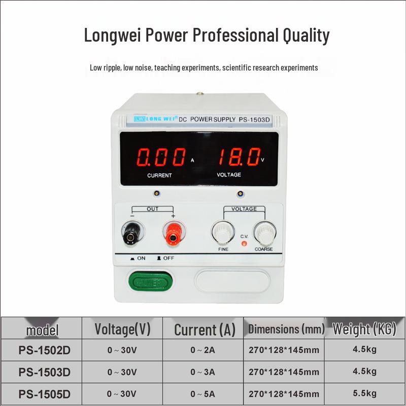 Longwei 1503D Adjustable 15V 3A Linear DC Power Supply for Mobile Phone Repair