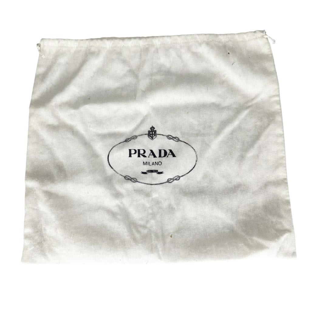 PRADA Tote Bag gray Women used