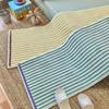 Bedroom Carpet Bedside Long Strip Floor Mat Girls Room Striped Foot Mats Soft Fluffy Imitation Cashmere Rug Home Decoration Rugs