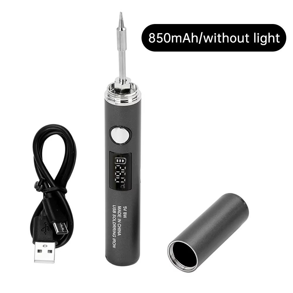 Temperature Adjustable Soldering Iron Welding Tool Plug and Play Wireless Soldering Iron  Welding
