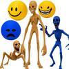 Neues 3D-gedrucktes Verity Arg Horror-Spiel Modell Spielzeug Sammlerstück Ornament Geschenk für Horror-Spiel-Fans Heim Raumdekor Geschenk