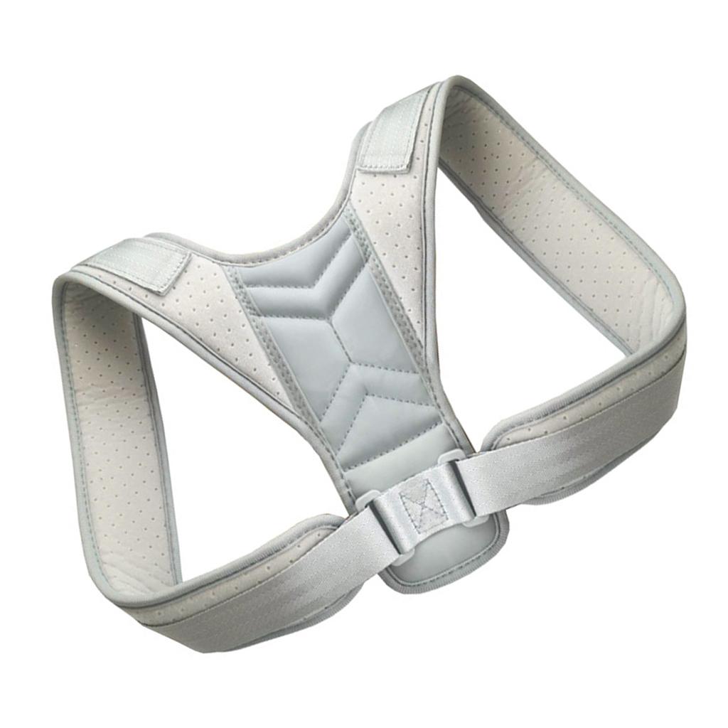 Posture Corrector for Men and Women Nylon Posture Support Belt Adjustable Breathable Hunchback Corrector for Bad