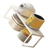 Kitchen Shelves Iron Cabinet Countertop Shelves Sturdy Pantry Organizer Shelf Rack Stand for Spices