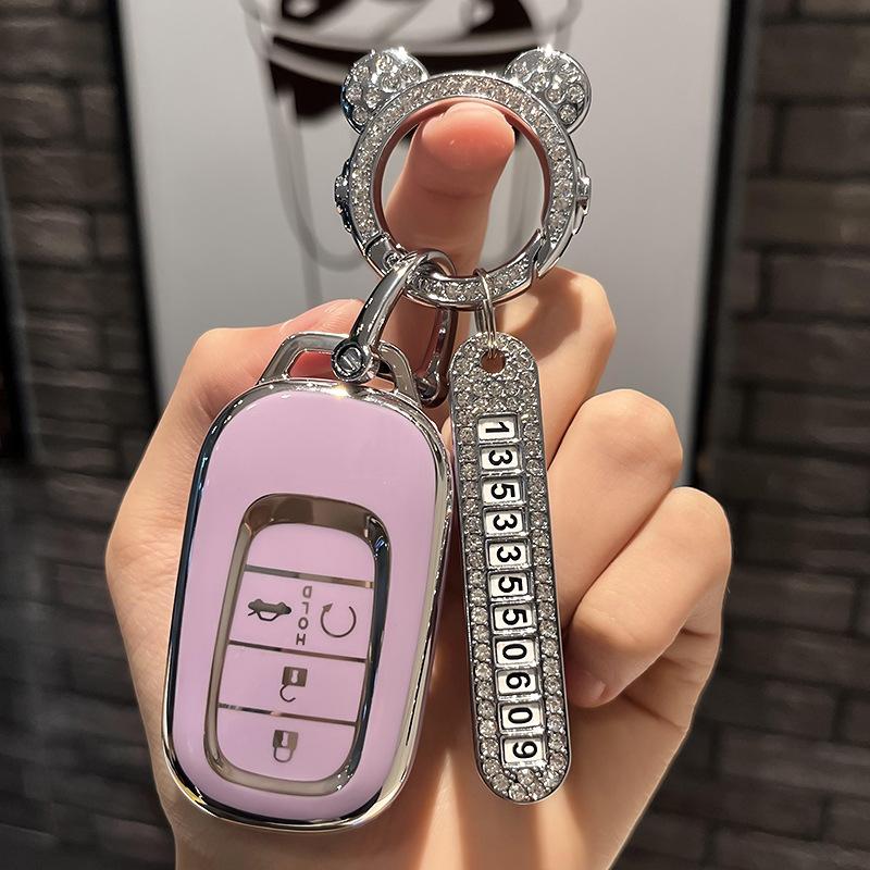 Suitable for HondaZRVKey cover23StyleCRVType GridXRVThe 11 Th Generation Civic Auto Key Shell