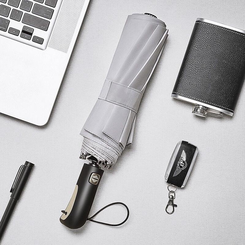 Liliang 10-Rib Automatic Men's Business Umbrella Gift Set