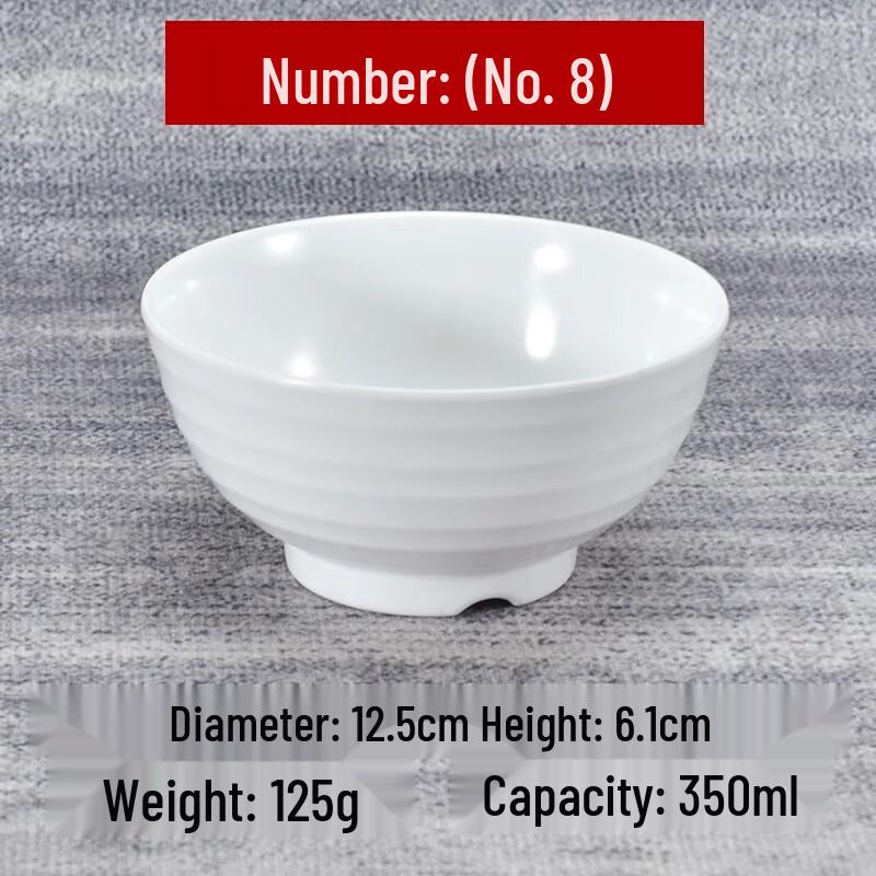 

AVADEN Melamine Plastic Bowls (Set of 10)