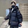 Boys Down and Cotton Jacket Windbreak Outerwear Lovable Thicken Winter Autumn Warm Teenagers Christmas Gift Children's Cloth