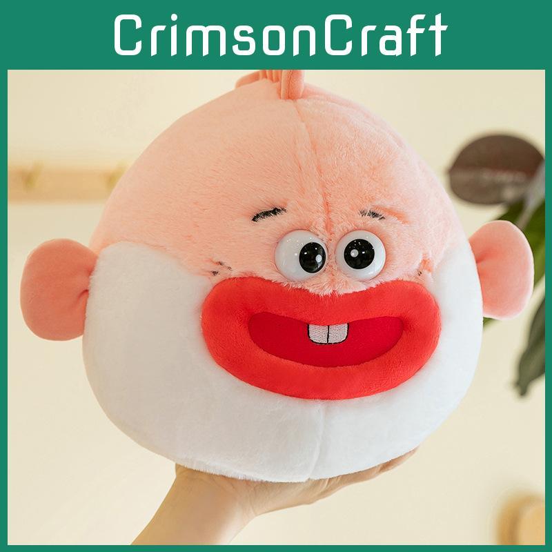 Entzückendes Plüschtier Clownfisch mit großem Maul für Kinder Weiche Kuschelpuppe Ideal für Heimdekoration und Kissen