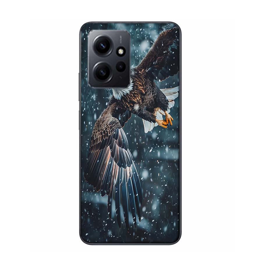 

Soaring Eagle Hunting Phone Case For Redmi Note 14 15 Pro 5G 13 12 Pro Plus 11 11T 11E 11S 10 Pro 10S 9 9S Cover Cell Clear TPU Redmi Note 15 Pro 5G